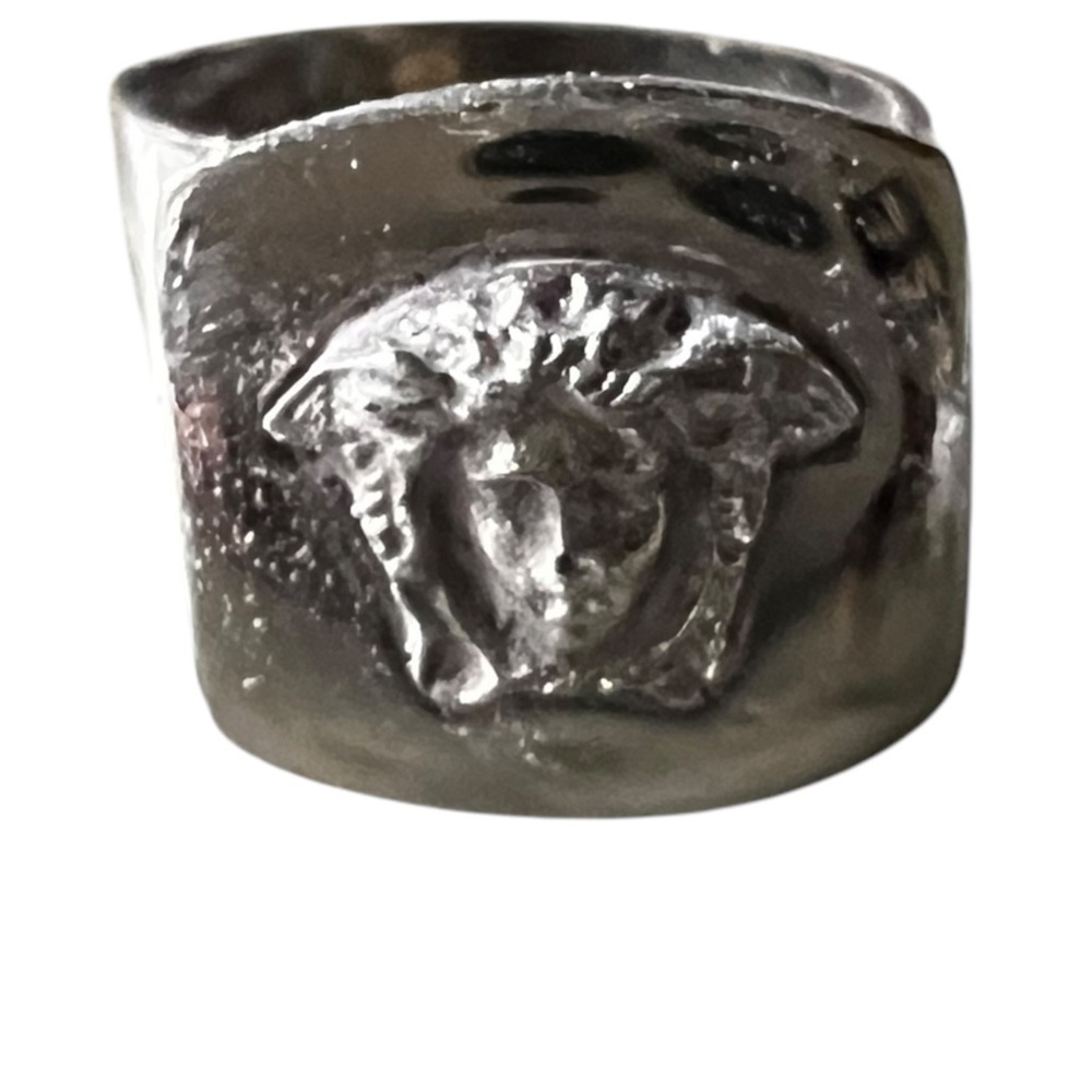 Versace Medusa Silver Ring - Picture 7 of 9